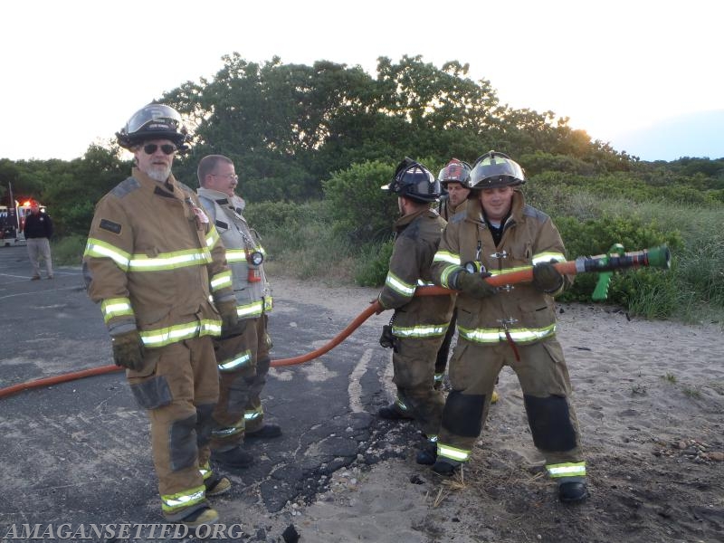 Steve Howarth, 2nd Assistant Chief Dwayne Denton, Tedd Page, Matt Feyh, Chris Beckert
Photo Credit PJ Cantwell