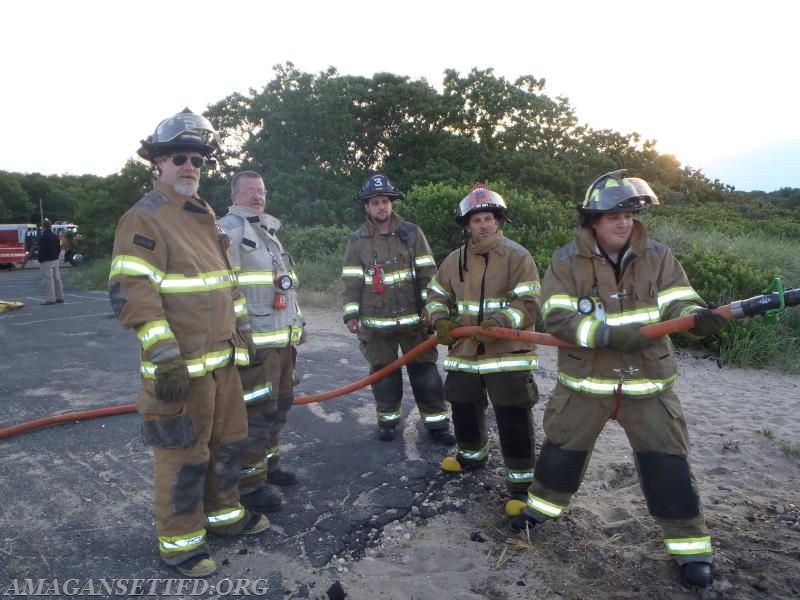 Steve Howarth, 2nd Assistant Chief Dwayne Denton, Tedd Page, Matt Feyh, Chris Beckert
Photo Credit PJ Cantwell