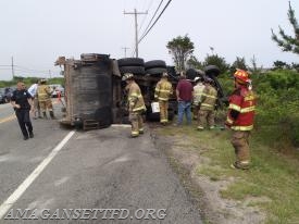 Incident - 06/24/11 - MVA Rollover on the Stretch