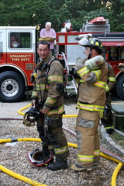 Wayne Gauger and John Courtney
John Disunno in background on the pump panel